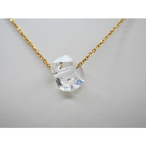 Collier Diamant de Herkimer 