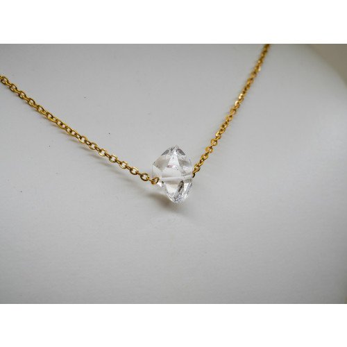 Collier Diamant de Herkimer 